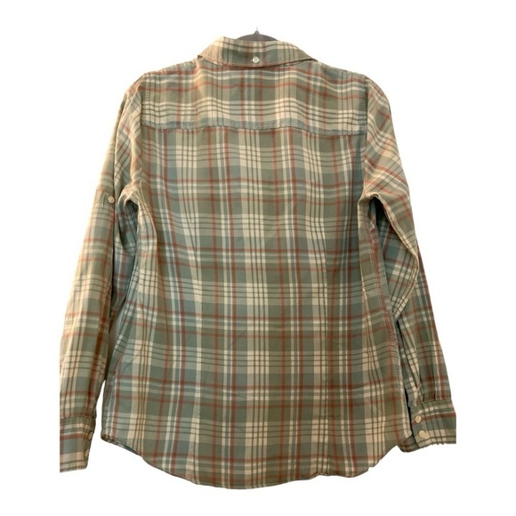 J. CREW button down shirt, The Perfect Shirt, 100% cotton. Size M, muted green. - Picture 2 of 6